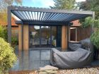 Aluminium Pergola Added.<br />Slats rotate to form full roof if required.