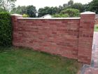 Garden Wall ready for gate.